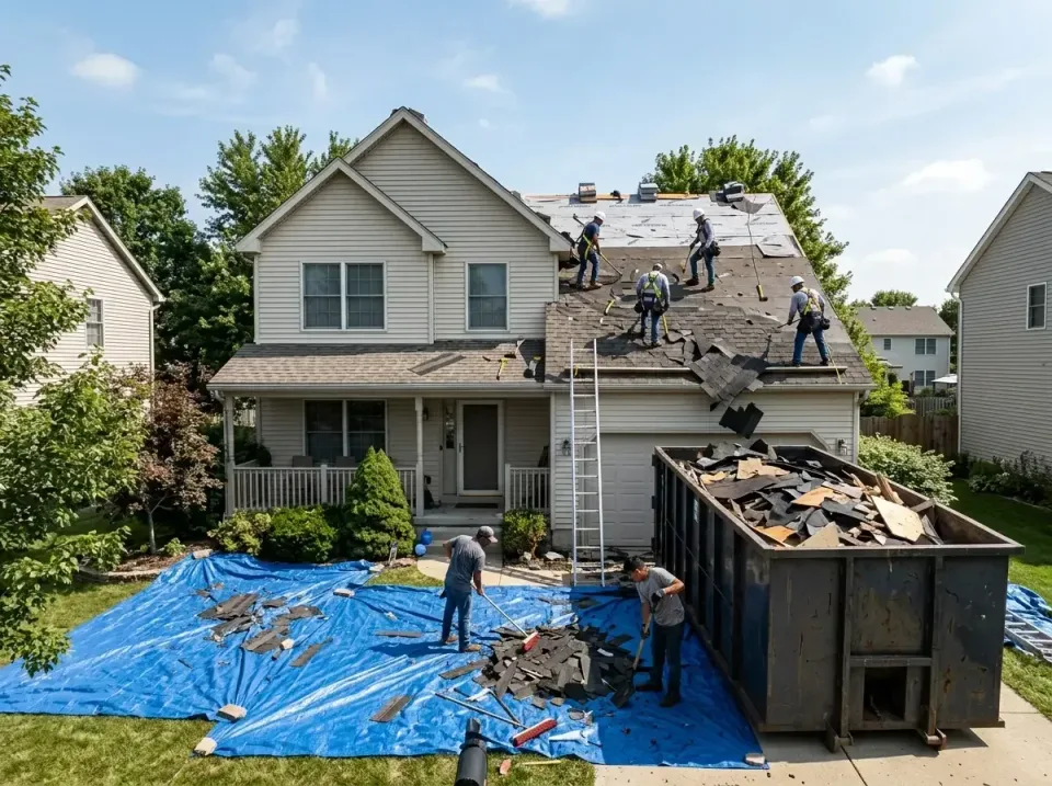 roof-replacement-debris-remova-004 — frequently asked questions, Cheapest Dumpster Rentals in Dayton, OH